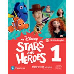 My Disney Stars and Heroes British Edition Level 1 Pupils Book with eBo LONGMAN