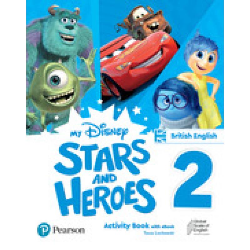 my-disney-stars-and-heroes-british-edition-level-2-activity-book-with-eb-longman