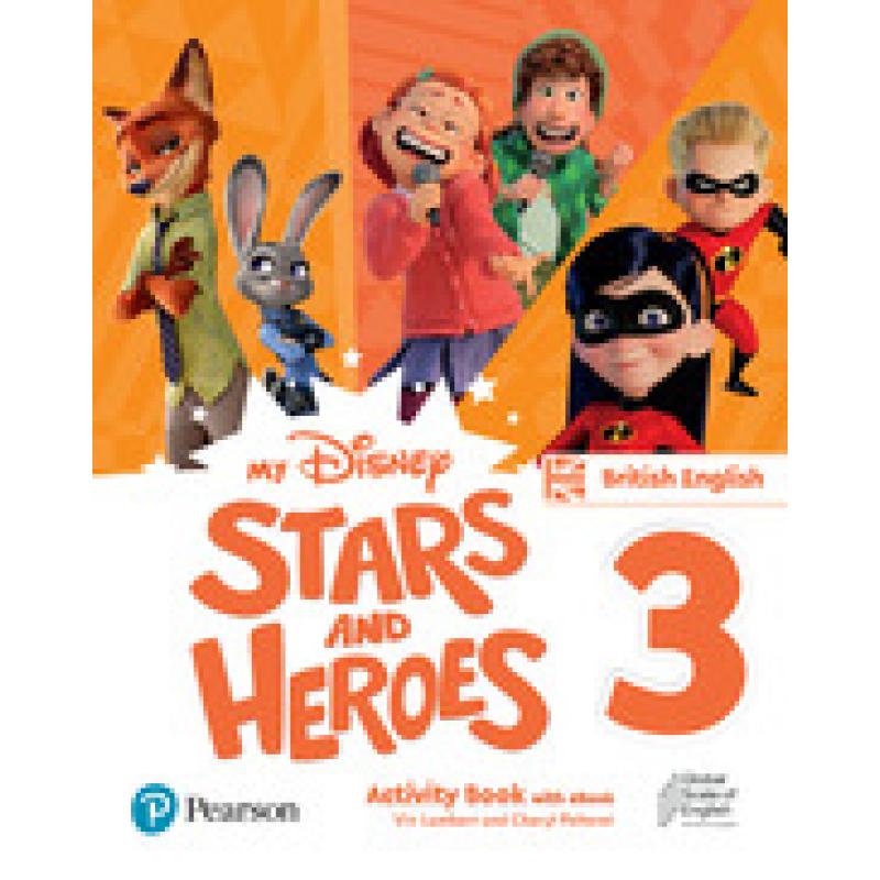 my-disney-stars-and-heroes-british-edition-level-3-activity-book-with-eb-longman