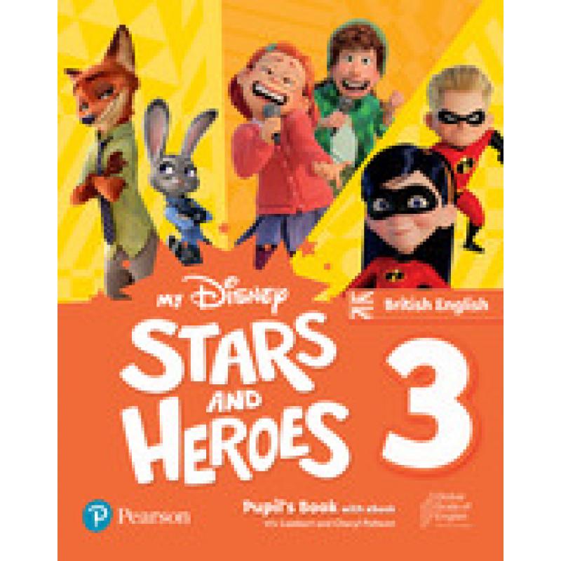 my-disney-stars-and-heroes-british-edition-level-3-pupils-book-with-ebo-longman