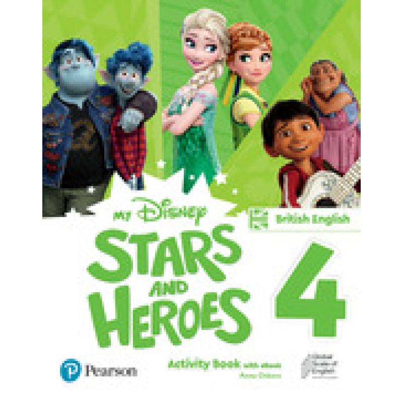 my-disney-stars-and-heroes-british-edition-level-4-activity-book-with-eb-longman