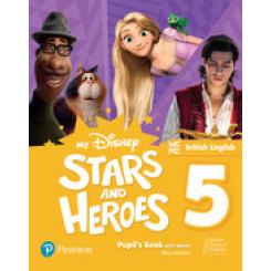 My Disney Stars and Heroes British Edition Level 5 Pupils Book with eBo LONGMAN