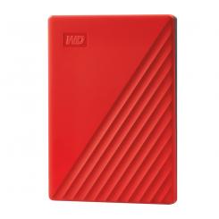 My Passport disco duro externo 4000 GB Rojo