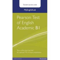 MYENGLISHLAB PEARSON TEST OF ENGLISH ACADEMIC B1 STANDALONE STUDE LONGMAN
