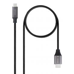 Nanocable 10.15.5262 adaptador de cable de vídeo 1,8 m USB Tipo C HDMI Negro