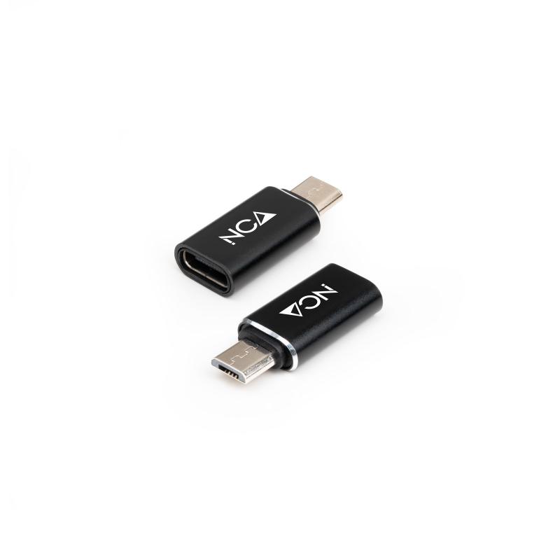 nanocable-adaptador-micro-usb-a-usb-c-micro-b-m-usb-c-h-negro