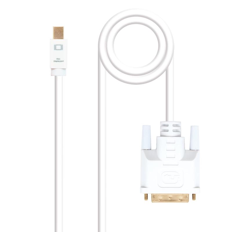 nanocable-cable-conversor-mini-dp-a-dvi-mini-dp-m-dvi-m-blanco-50-m