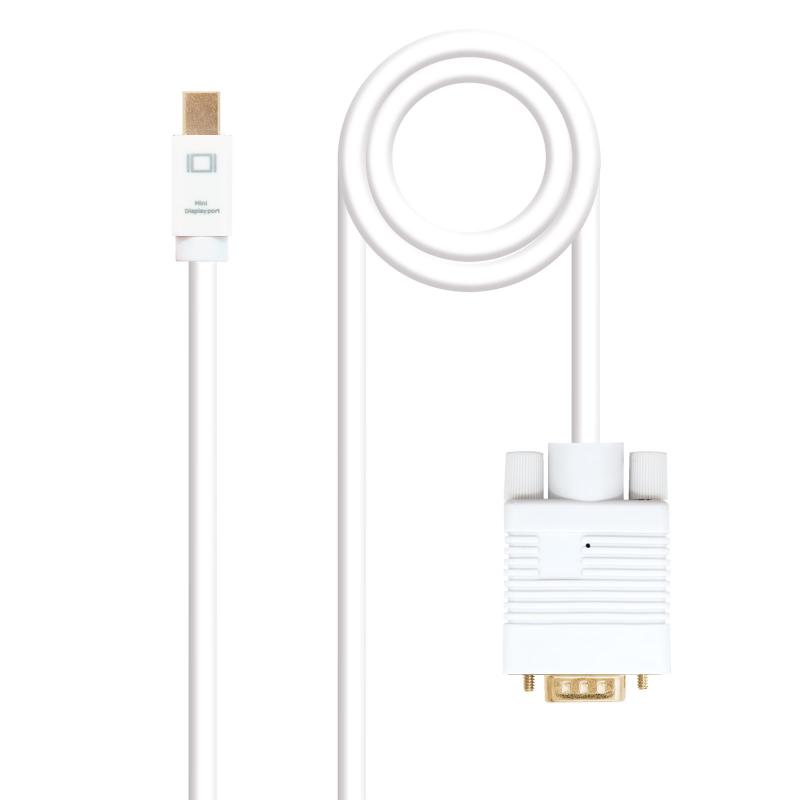 nanocable-cable-conversor-mini-dp-a-vga-mini-dp-m-vga-m-blanco-30-m