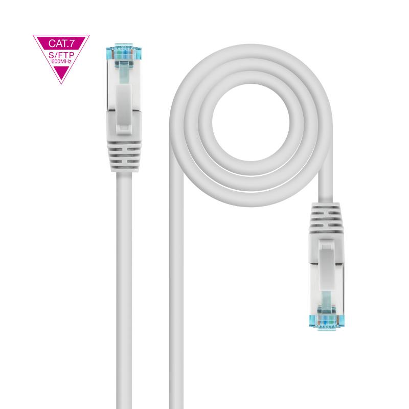 nanocable-cable-de-red-cat7-600mhz-lszh-sftp-pimf-awg26-blanco-50-cm