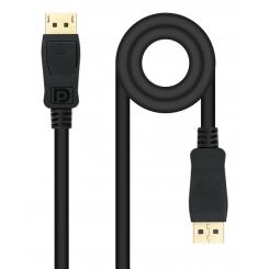 Nanocable Cable DisplayPort 1.4, DP/M - DP/M, Negro, 5 m