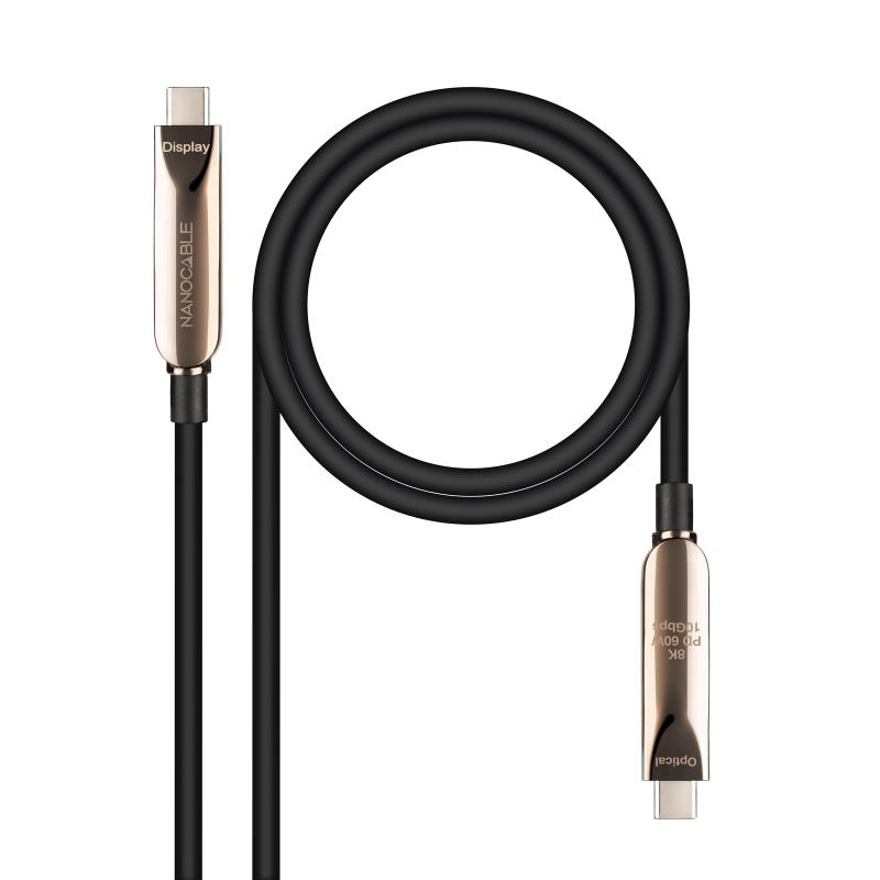 nanocable-cable-usb-32-gen2x1-aoc-60w-3a-pd-10gbps-8k60hz-usb-c-m-m-10m-negro