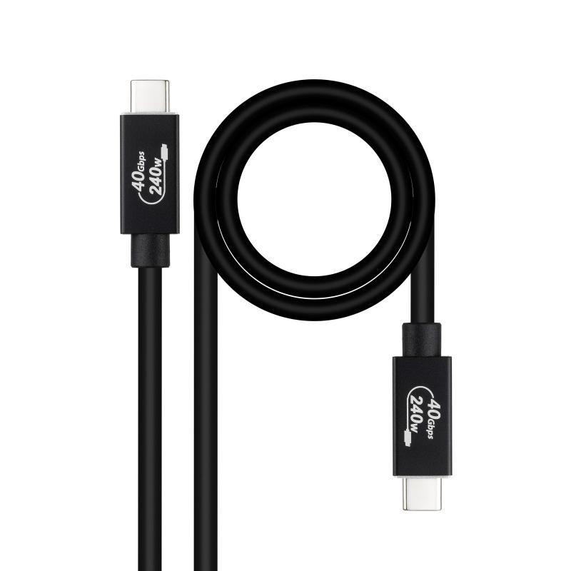 nanocable-cable-usb-4-gen-3x2-40gbps-5a-240w-usb-c-m-usb-c-m-negro-18-m
