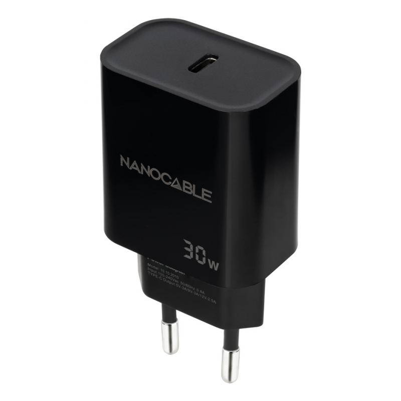 nanocable-cargador-usb-c-pd-30w-negro