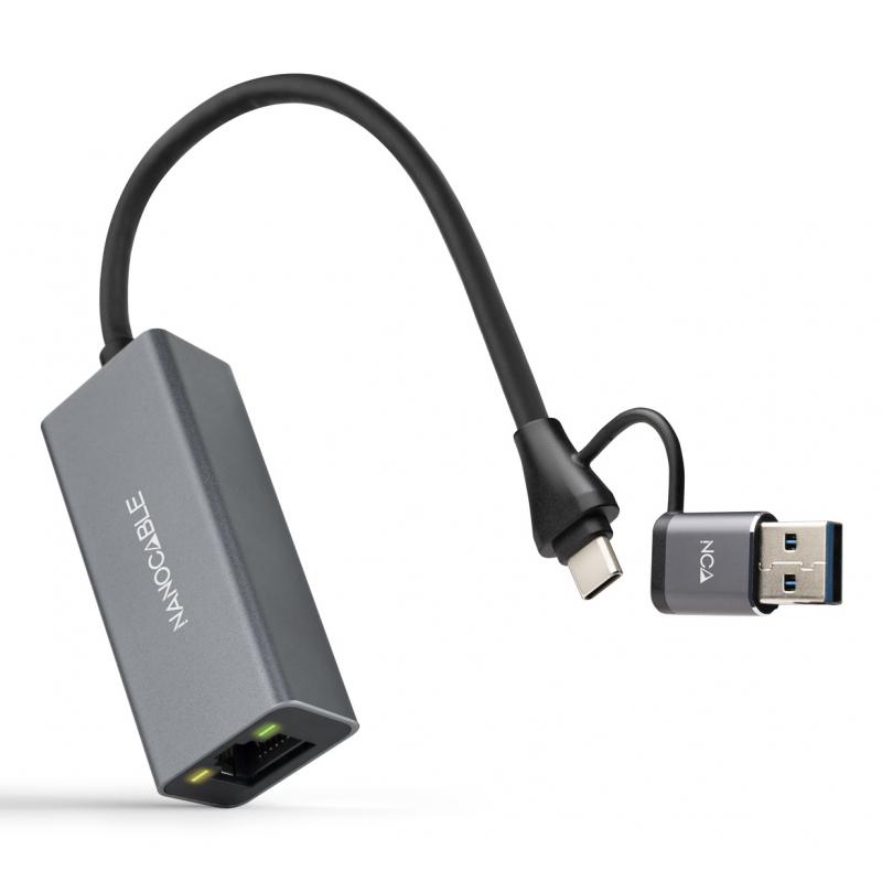 nanocable-conversor-usb-cusb-a-m-30-a-ethernet-aluminio-gris-15-cm