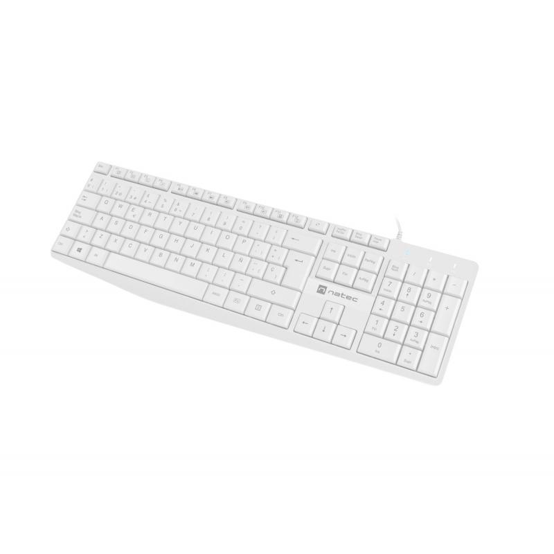 natec-nkl-1949-teclado-usb-qwerty-espanol-blanco