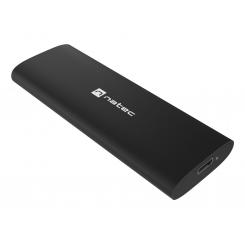 NATEC NKZ-2286 caja para disco duro externo Caja externa para unidad de estado sólido (SSD) Negro M.2