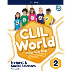 Natural & Social 2 Coursebook. Clil World 2023, Ed. OXFORD