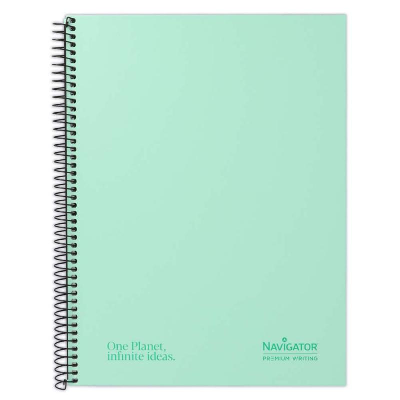 navigator-libreta-cuaderno-espiral-tapa-extradura-a4120h-80g-cuadriculado-5mm-mic5-bandas-mint
