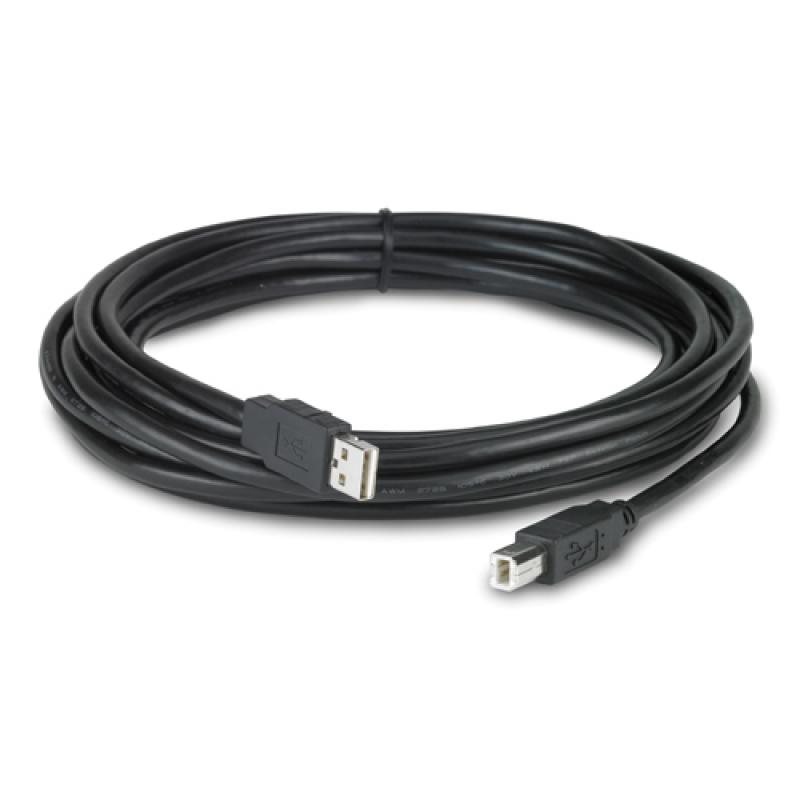 netbotz-usb-latching-cable-lszh-5m-cable-usb-500-m-usb-a-usb-b-negro