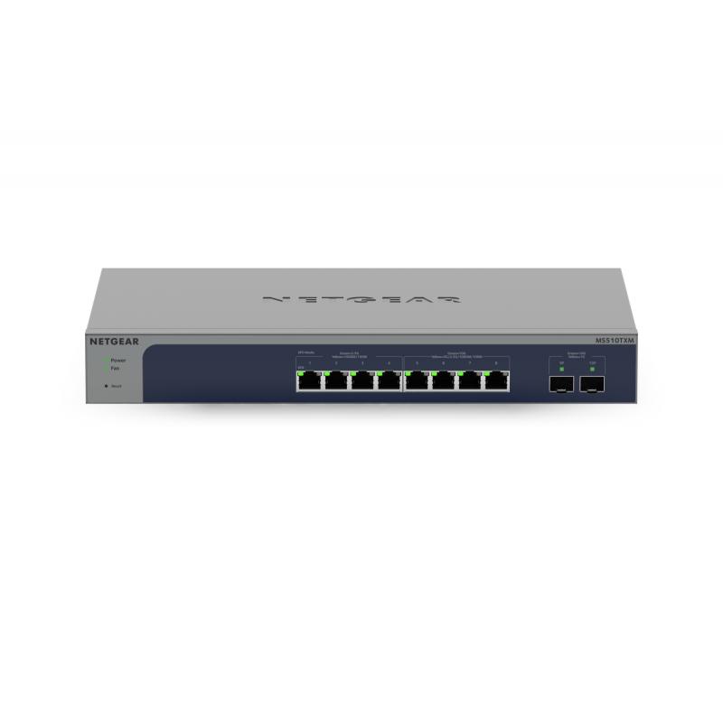 netgear-8-port-multi-gigabit-10g-ethernet-smart-switch-with-2-sfp-ports-ms510txm-gestionado-l2-10g-ethernet-100-1000-10000-gris
