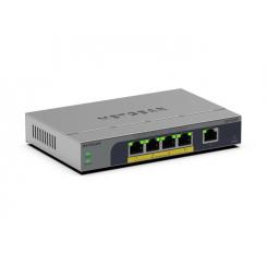NETGEAR GS105EP No administrado Gigabit Ethernet (10/100/1000) Energía sobre Ethernet (PoE) Gris
