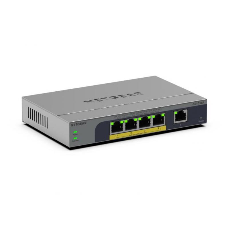 netgear-gs105ep-no-administrado-gigabit-ethernet-10-100-1000-energia-sobre-ethernet-poe-gris
