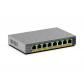 netgear-gs108epp-no-administrado-gigabit-ethernet-10-100-1000-energia-sobre-ethernet-poe-montaje-en-pared-escritorio-gris