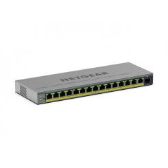 NETGEAR GS116EPP Gestionado L2/L3 Gigabit Ethernet (10/100/1000) Energía sobre Ethernet (PoE) Gris