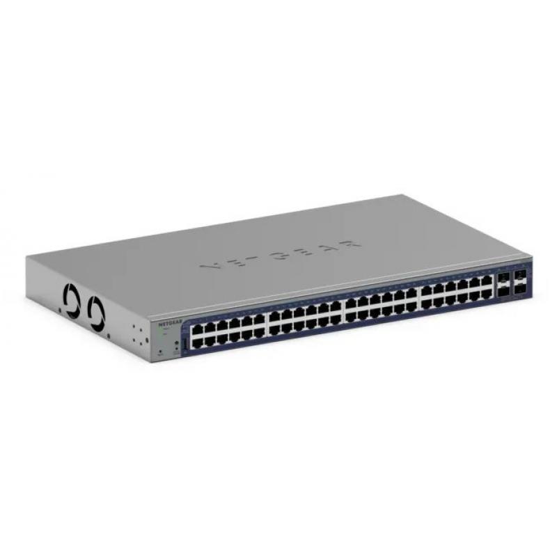 netgear-gs752txup-gestionado-gigabit-ethernet-10-100-1000-energia-sobre-ethernet-poe-1u-gris