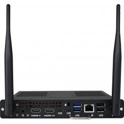 Newline WB7E120U PCs/estación de trabajo Intel Core Ultra 7 155H 16 GB DDR4-SDRAM 256 GB SSD Windows 11 Pro Slim PC Mini PC Negro