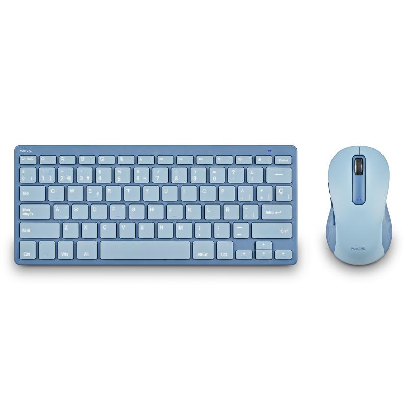 ngs-fantasy-querty-es-teclado-raton-incluido-universal-rf-wireless-bluetooth-qwerty-espanol-azul