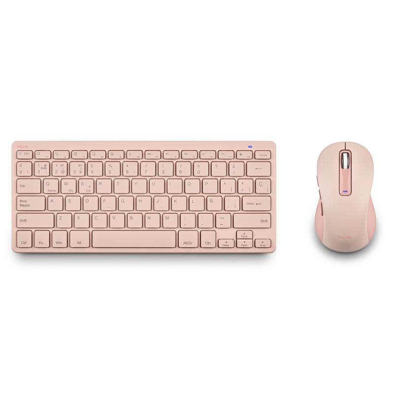 ngs-fantasy-querty-es-teclado-raton-incluido-universal-rf-wireless-bluetooth-qwerty-espanol-rosa