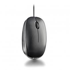 NGS FLAME-C ratón Universal Ambidextro USB Tipo C Óptico 1000 DPI