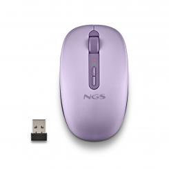 NGS FOG DUAL PURPLE ratón Universal Ambidextro RF Wireless + Bluetooth 1600 DPI