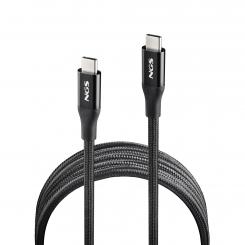 NGS KNOT 240W-2 cable USB 2 m USB C Negro