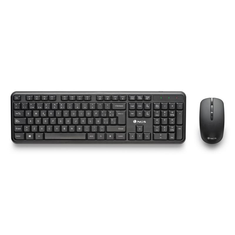 ngs-serenity-kit-querty-es-teclado-raton-incluido-universal-rf-inalambrico-qwerty-espanol-negro