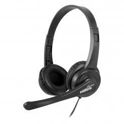 NGS VOX505 USB Auriculares Alámbrico Diadema Juego Negro