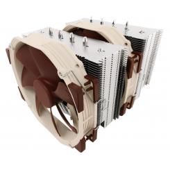 Noctua NH-D15 sistema de refrigeración para ordenador Procesador Enfriador 14 cm Beige, Marrón, Acero
