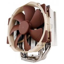 Noctua NH-U14S sistema de refrigeración para ordenador Procesador Enfriador 12 cm Marrón, Acero inoxidable