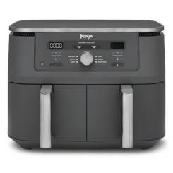 Ninja DZ400EU freidora Doble 9,5 L Independiente 2470 W Freidora de aire caliente Gris