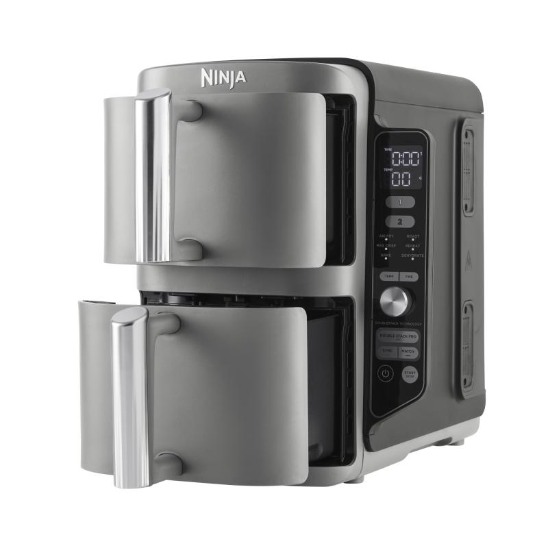 ninja-sl400eu-freidora-doble-95-l-2470-w-freidora-de-aire-caliente-negro-gris