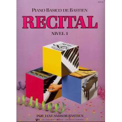 Nivel 1. Piano Bastien Music Performance Recital, Ed. KJOS