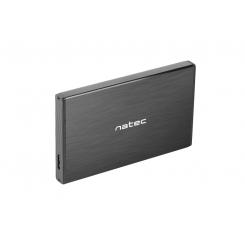 NATEC NKZ-0941 caja para disco duro externo Carcasa de disco duro/SSD Negro 2.5