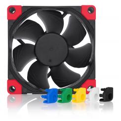 Noctua NF-A8 PWM CH.BK.S sistema de refrigeración para ordenador Carcasa del ordenador Ventilador 8 cm Negro