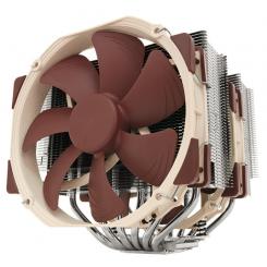 Noctua NH-D15 SE-AM4 sistema de refrigeración para ordenador Procesador Enfriador Beige, Marrón, Acero inoxidable