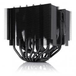Noctua NH-D15S CH.BK sistema de refrigeración para ordenador Procesador Enfriador 14 cm Negro, Cromo