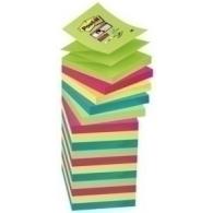 Notas Adhesivas Post-It 90H Z Notes  76X76 (R330) Super Sticky Colores Surtidos Pack De 16 (14+2)