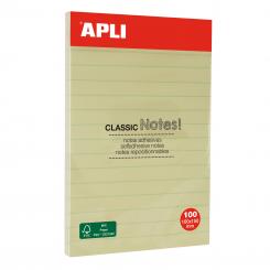 Notes APLI Adhesivas 150X100 Color  Ama. Linea