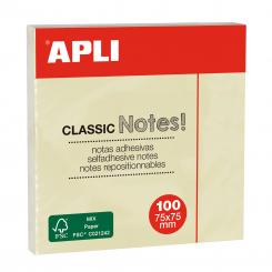 Notes APLI Adhesivas 75X75 Color Estandar