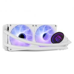 NOX M-240 ARGB Procesador Sistema de refrigeración líquida todo en uno 12 cm Blanco